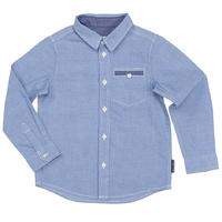 Chambray Kids Shirt - Blue quality kids boys girls