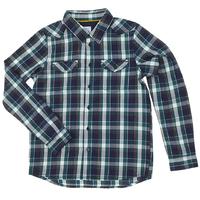 Checked Kids Shirt - Blue quality kids boys girls