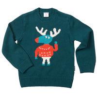 Christmoose Kids Jumper - Green quality kids boys girls