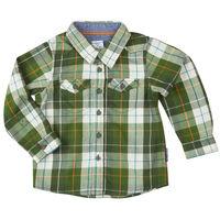 Checked Baby Shirt - Green quality kids boys girls