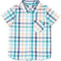 checked summer kids shirt turquoise quality kids boys girls