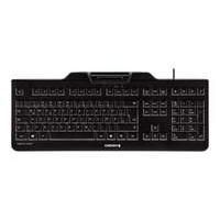 Cherry Kc 1000 Sc Security Wired Keyboard With Integrated Smart Card Terminal (black) - Uk