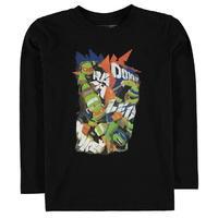 character tmnt long sleeve t shirt junior boys