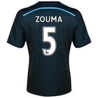 chelsea third shirt 201415 with zouma 5 printing