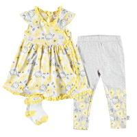 Character 3 Piece Dress Baby Girls