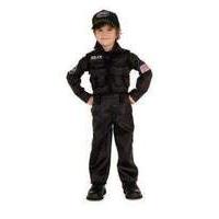 Child Swat Police Costume Small