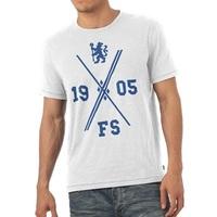 chelsea personalised 1905 t shirt white