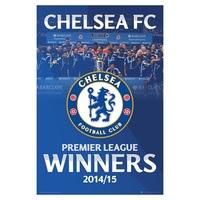 Chelsea 2014/15 Premier League Winners Poster - 61 x 92cm