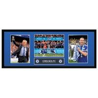 Chelsea 2014/15 Premier League Winners Celebration Framed Print - 30 x 12 Inch