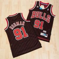 Chicago Bulls Alternate Soul Swingman Jersey -Dennis Rodman - Mens