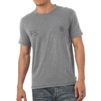 chelsea personalised sports t shirt grey