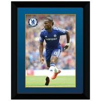 Chelsea 2014/15 Drogba Framed Print - 8 x 6 Inch