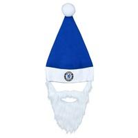 Chelsea Christmas Santa Hat with Beard