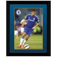 chelsea 201415 hazard framed print 8 x 6 inch