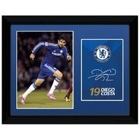 Chelsea 2014/15 Diego Costa Framed Print - 16 x 12 Inch