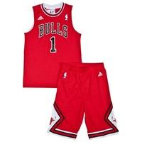 Chicago Bulls Road Replica Jersey & Shorts - Derrick Rose - Junior