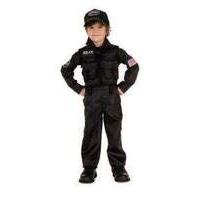 Child Swat Police Costume Medium