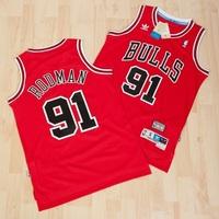 Chicago Bulls Road Soul Swingman Jersey - Dennis Rodman - Mens