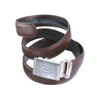 Chevirex® Continuously Adjustable Belt, Dark Tan, Leather