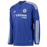 Chelsea Home Shirt 2015/16 - Long Sleeve Blue