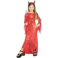 Child Devil Girl Costume - Medium