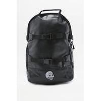 Cheap Monday Black Clasp Backpack, BLACK