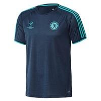 chelsea ucl training jersey blue