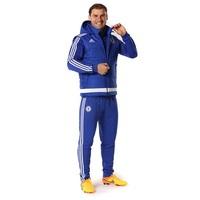 chelsea training padded vest blue