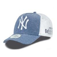 Chambray NY Yankees 9FORTY Trucker