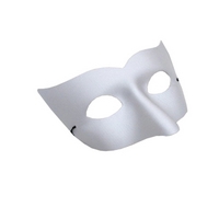 champagne white mask