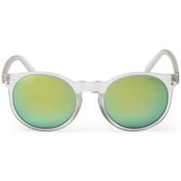 Cheapo Swamis Sunglasses - Transparent / Silver Mirror men\'s Sunglasses in white
