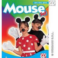 Children\'s Mouse Nose, Ears & Gloves