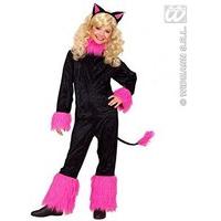 Children\'s Cat Girl Costume Small 5-7 Yrs (128cm) For Animal Jungle Farm Fancy