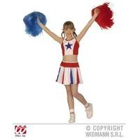 Children\'s Cheerleader Costume Large 11-13 Yrs (158cm) For Usa Sports Fancy