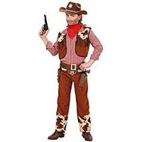 Children\'s Cowboy Costume Small 5-7 Yrs (128cm) For Wild West Fancy Dress