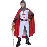 childrens crusader child 140cm costume for medieval knight fancy dress