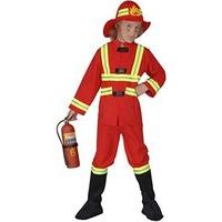 Children\'s Fireman F/optic Costume Large 11-13 Yrs (158cm) For Tv Adverts &