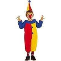 childrens little clown costume for circus fancy dress