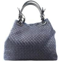 chicca borse 80047blu210636 womens handbags in blue