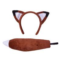 childrens fox ears tail set