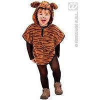 Children\'s Plush Tiger Costume Infant 3-4 Yrs (110cm) For Animal Jungle Farm