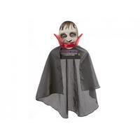 Children\'s Halloween Vampire Cape With Red Collar