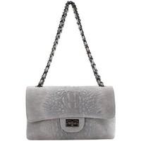 chicca borse 80045grigio210636 womens handbags in grey