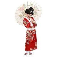 Children\'s Geisha Costume Small 5-7 Yrs (128cm) For Oriental Chinese Fancy Dress