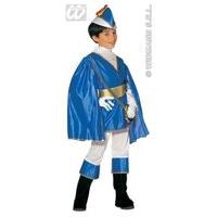 Children\'s Blue Prince Child 140cm Costume For Medieval Middle Ages Fancy Dress