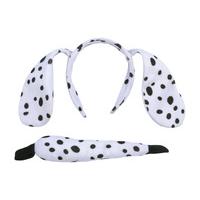 Children\'s Dalmatian Ears & Tail Set