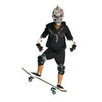 childrens facepaint skull skater fancy dress costume large 8 10 years