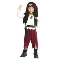 Childrens Pirate Captain Fancy Dress Costume