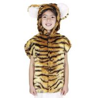 Childrens Tiger Fur Tabard Costume