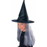 Children\'s Witches Hat & Grey Hair